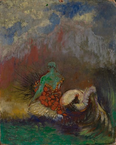 Siren, c.1900 by Odilon Redon